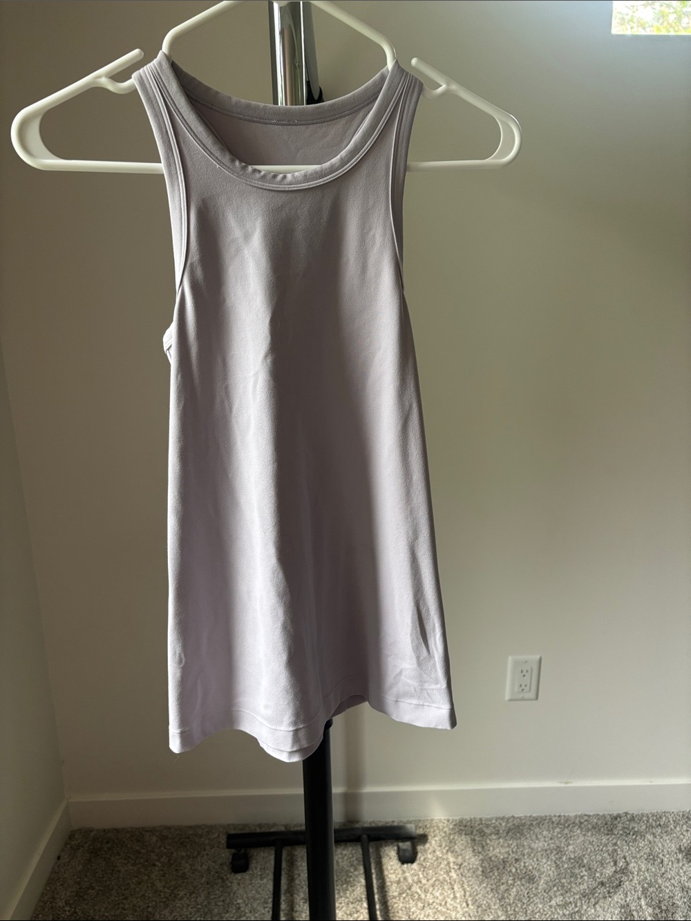 lululemon athletica Light Lavender Scoop Neck Tank